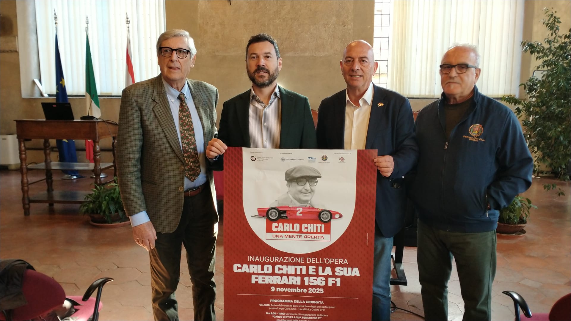 CARLO CHITI INGEGNERE, PISTOIESE ILLUSTRE