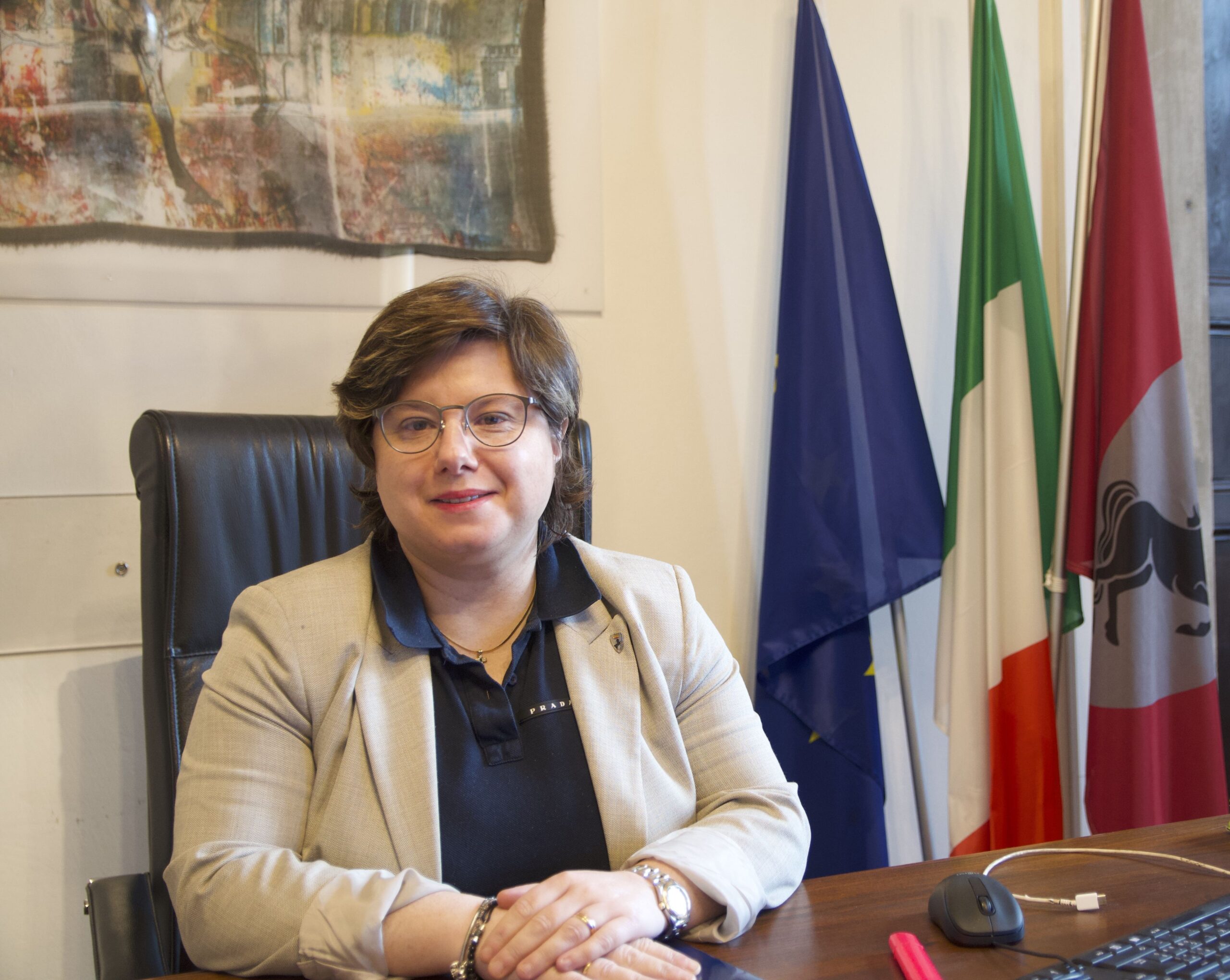 Lโassessore Lucia Tanti allโopen day di ITS Academy