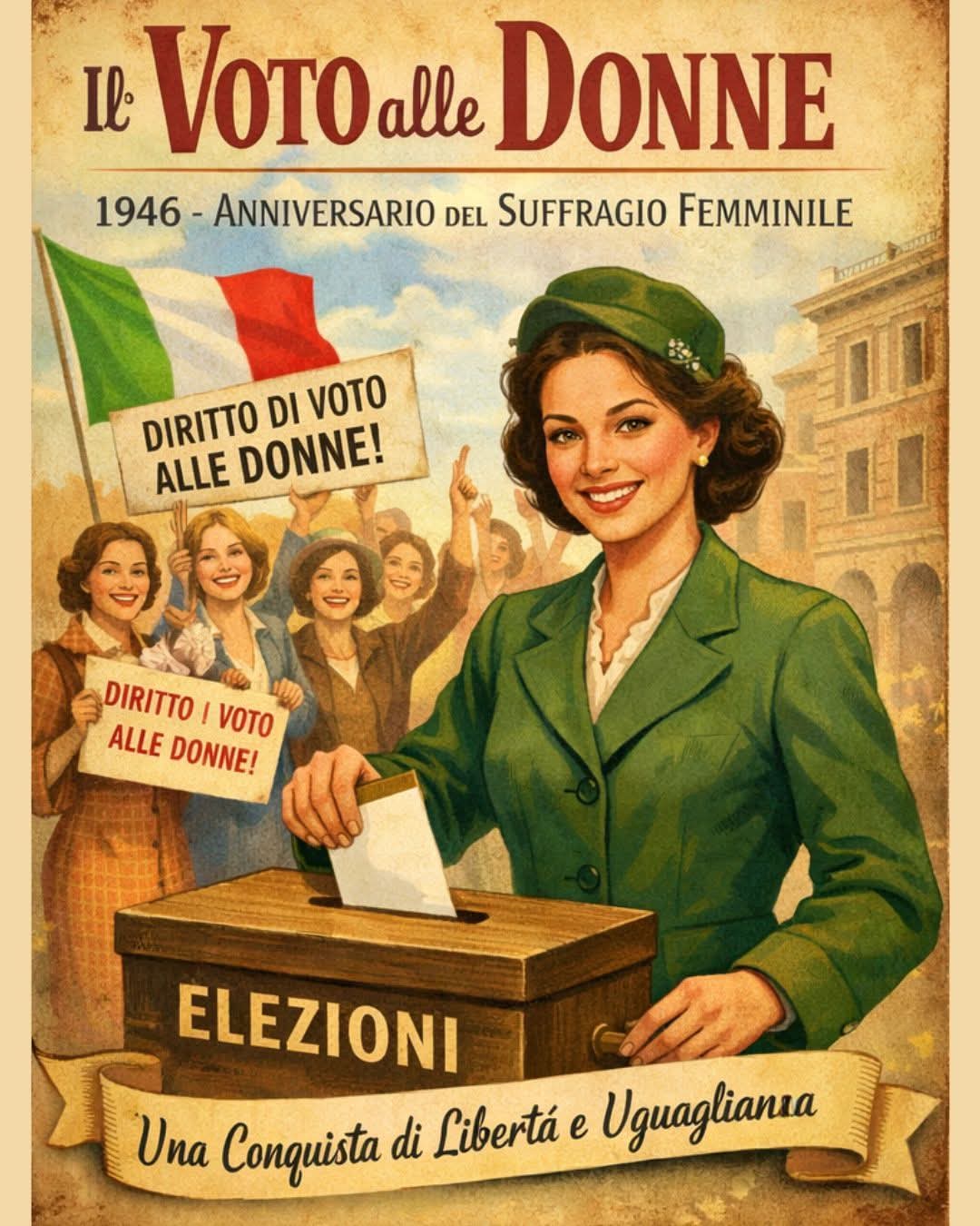 โLa libertร di scegliereโ: dopo la mostra un convegno sugli 80 anni dal primo voto alle donne.