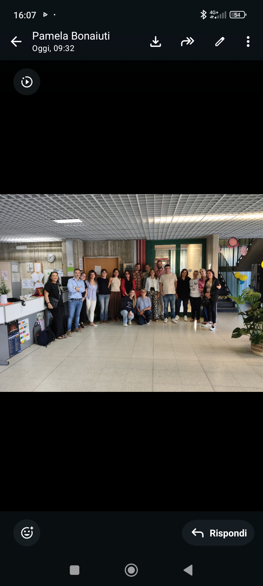 LA PRESIDE ELENA PIGNOLO E’ TORNATA AL LAVORO NELLA SUA SCUOLA