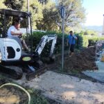 Lavori nel parco del Villone Puccini: chiusura parziale dell’area giochi per il ripristino della rete idrica compromessa.
