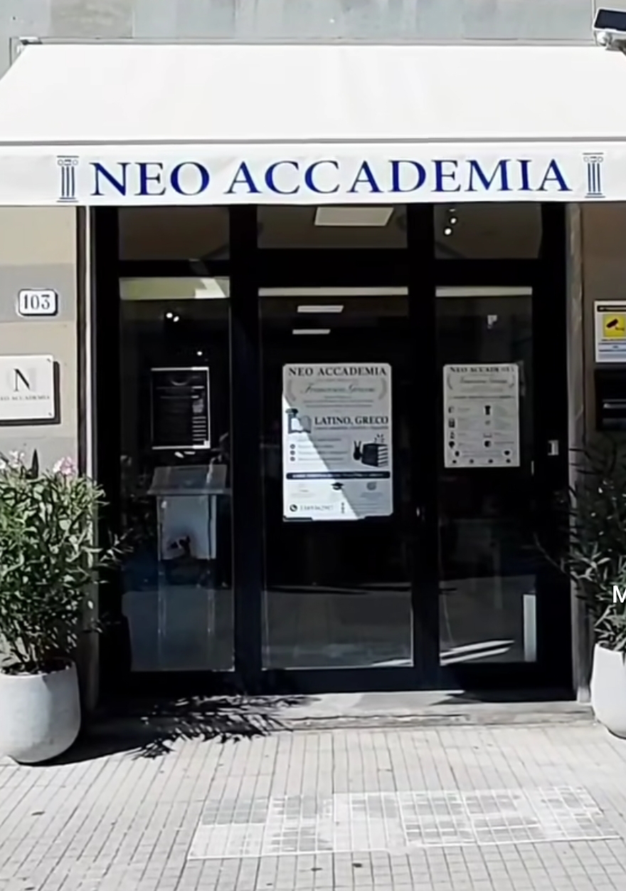NASCE NEL CUORE DELLA CITTร “NEO ACCADEMIA”. UN VERO CENTRO CULTURALE.